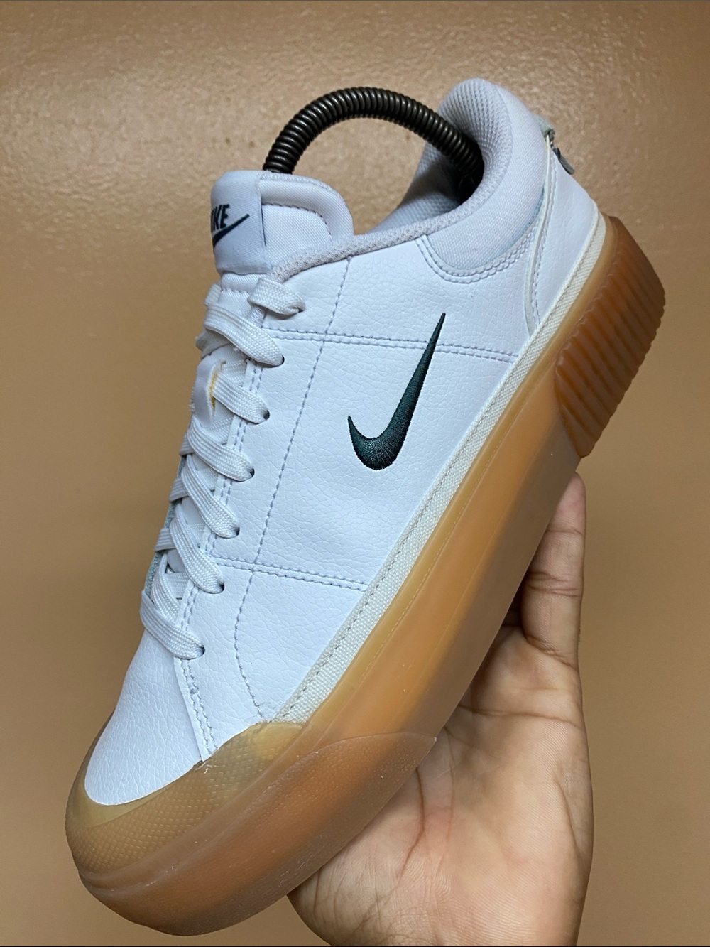 Nike Wmns Court Legacy Lift “White Vintage Green Gum” Size 9 FV5526-100 - Picture 10 of 17